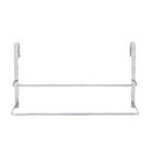 Porta Toalha Rosto e Banho Metal Encaixe Prata