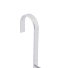 Porta Toalha Rosto e Banho Metal Encaixe Prata