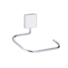 Porta Toalha Rosto Elegance Cromado com Parafuso e Bucha