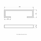 Porta Toalha Rosto - Flaunt