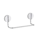 Porta Toalha Rosto Metal e Plástico Barra Vega Fabrimar