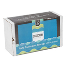 Porta Toalha de Rosto Metal e Vidro Bancada Premium Preto Ducon Metais