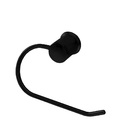 Porta Toalha Rosto Para Banheiro Luxo Preto Fosco