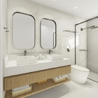 Porta Toalha Toalheiro De Banho Banheiro 60cm Duplo Em Aço In