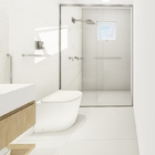 Porta Toalha Toalheiro De Banho De Banheiro 60cm Em Aço Inox