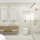 Porta Toalha Toalheiro De Rosto Banheiro 60cm Em Aço Inox Dou