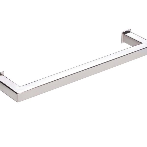 Porta Toalha Toalheiro De Rosto De Banheiro 30cm Em Aço Inox