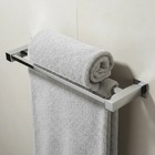 Porta Toalha Toalheiro Duplo De Banheiro Lavabo [1metro] Aço