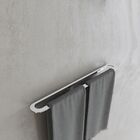 Porta Toalha Toalheiro Simples 65cm Aço Inox Escovado Agata