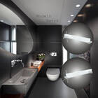 Porta Toalhas Banho Acessório Em Vidro Retrô 206rt Grego Metal