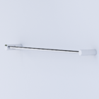 Porta Toalhas De Banho Kit 2 Peças Slim 510ls2 Grego Metal