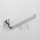 Porta Toalhas De Banho Suporte De Parede Cromado C/ Dourado