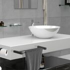 Porta Toalhas Duplo 30cm Para Banheiro Metal Preto Fosco Troia