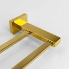 Porta Toalhas Duplo (mondrian Dourado)