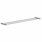 Porta Toalhas Duplo Para Banheiro Metal Alto Brilho 62cm Orion