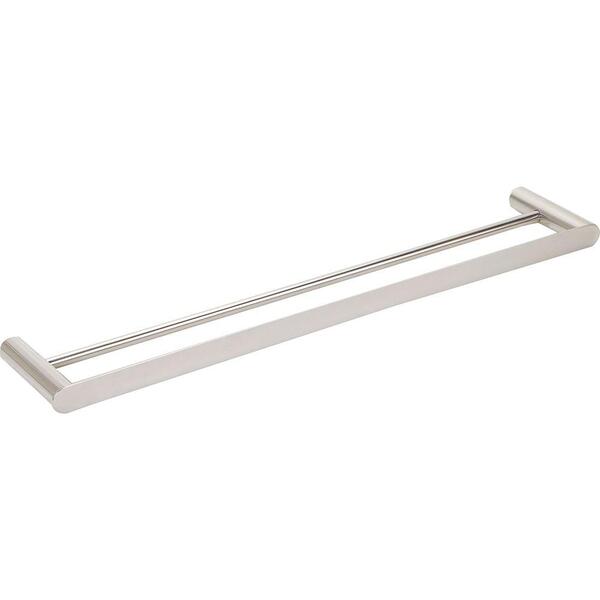 Porta Toalhas Duplo Pingoo.casa - Cromado