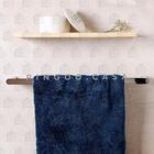 Porta Toalhas Duplo Pingoo.casa - Cromado