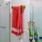 Porta Toalhas Madeira Tratada Envernizada