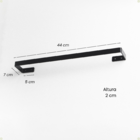 Porta Toalhas Para Banheiro De Parede Line Fita Dupla Face Su