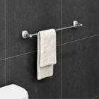 Porta Toalhas Toalheiro Banho 55cm Alto Brilho Atenas