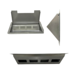 Porta Tomada De Embutir Aço Inox 4 Entradas Moderno Prático