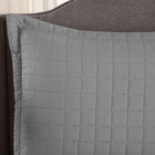 Porta Travesseiro 300 Fios Matelado Cinza 70x50cm