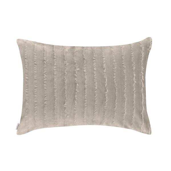 Porta Travesseiro Altenburg Blend Luxo Boho 50cm X 70cm Cinza