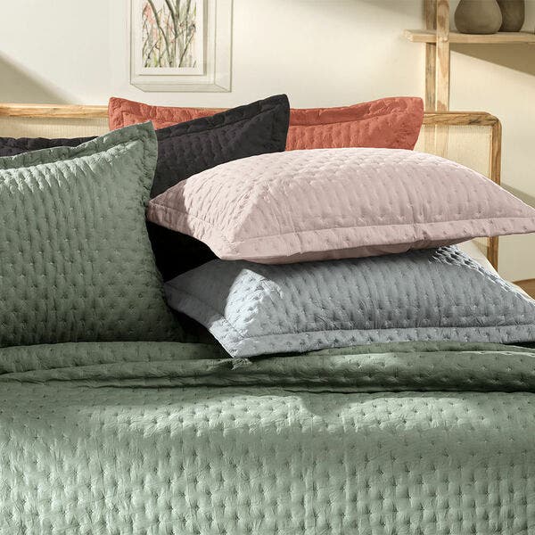 Frisson Quilt Porta Travesseiro Altenburg Toque Acetinado Ultrawave Frisson Rosa ...