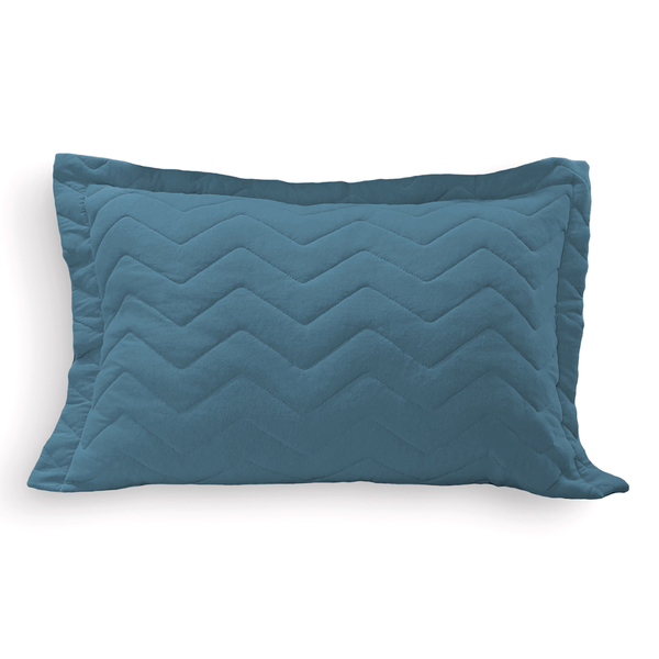 Porta Travesseiro Avulso Ártico Em Malha 100% Algodão - Fio 3