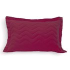 Porta Travesseiro Avulso Grená Em Malha 100% Algodão - Fio 30