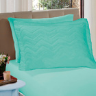 Porta Travesseiro Avulso Neo Mint Em Malha 100% Algodão - Fio