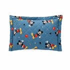 Porta Travesseiro Com Abas Mickey Dance 55x80cm Porta Travess