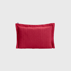 Porta Travesseiro Juma Criarte 200 Fios 50x70cm Vermelho
