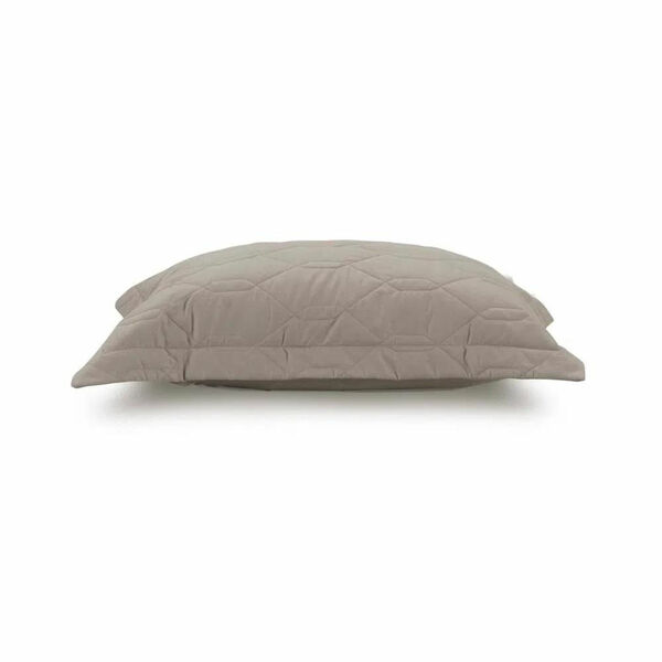 Porta-travesseiro Karsten Liss 50cmx70c Taupe