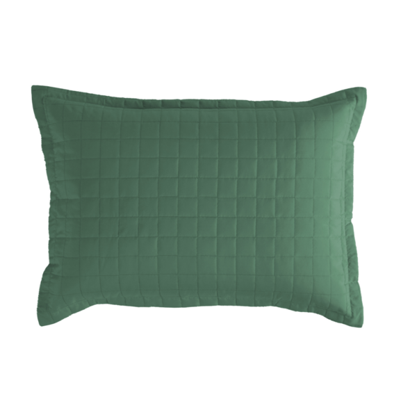 Porta Travesseiro Matelado 300 Fios 70x50cm Verde