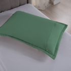 Porta Travesseiro Matelado 300 Fios 70x50cm Verde
