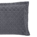 Porta Travesseiro Plush Inove 55cm X 80cm  - Ardosia