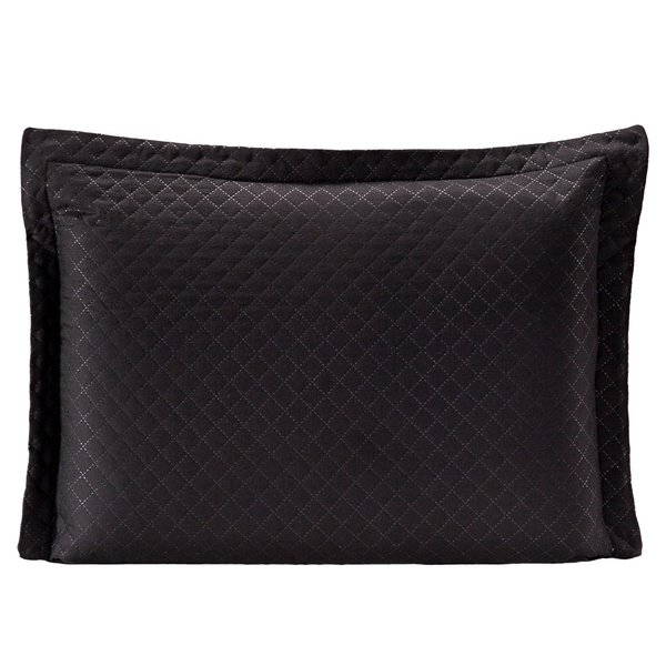 Porta Travesseiro Pratik Preto/pink Avulso Dupla Face C/ Zípe