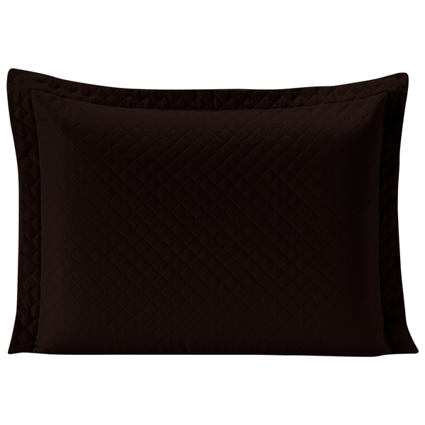 Porta Travesseiro Pratik Tabaco/caqui Avulso Dupla Face C/ Zí