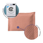 Porta Travesseiro Prime Matelado Com Debrum Rosê 70x50cm