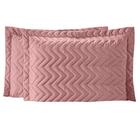 Porta Travesseiro Ultra Matelado 2 Peças - Rosé