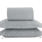 Porta Travesseiro Vida Bela 50 X 70 Cm Cinza Ash Kacyumara