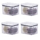 Porta-tudo Fresh Hermeticos Lumini  4pç-1800ml-cod:kit0044