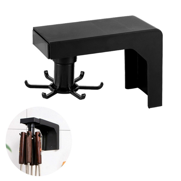 Porta Utensilios Cozinha Talheres Parede Suporte Giratorio Ad