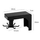 Porta Utensilios Cozinha Talheres Parede Suporte Giratorio Ad