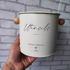 Porta Utensílios De Metal Com Divisórias Off White Off White