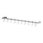 Porta Utensílios E Talheres De Parede 100cm 18 Ganchos