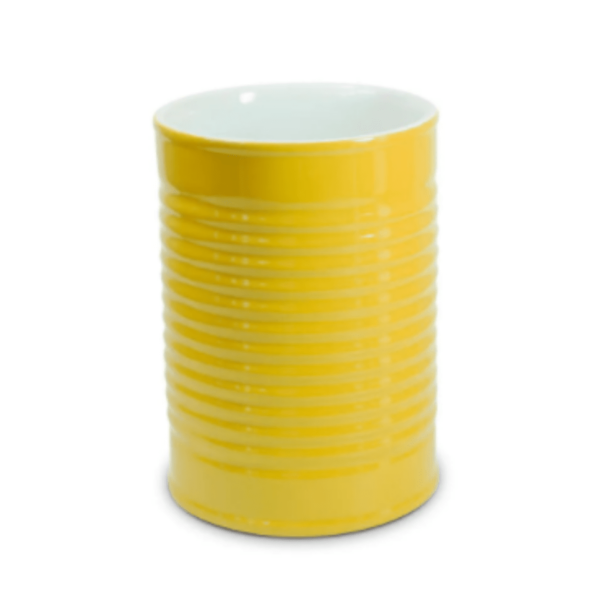 Porta Utensílios Lata 1300ml - Ceraflame Amarelo