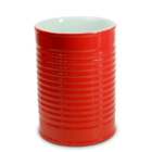Porta Utensílios Lata 1300ml - Ceraflame Vermelho