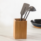 Porta Utensílios Quadrado Bambu Delinia